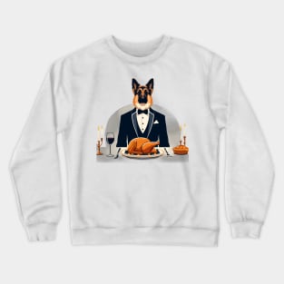 German Shepherd Thanksgiving Crewneck Sweatshirt